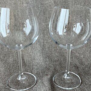 Cabernet/Merlot Crystal Glasses Set of 2 Stemware
